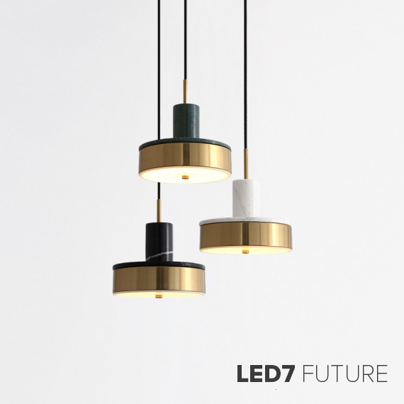 Loft Industry Modern - Marble G Pendant